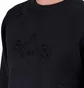 Alpha Industries Distressed Logo Pullover (Schwarz)