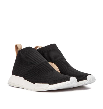 adidas NMD CS1 City Sock Primeknit (Schwarz / Leder)
