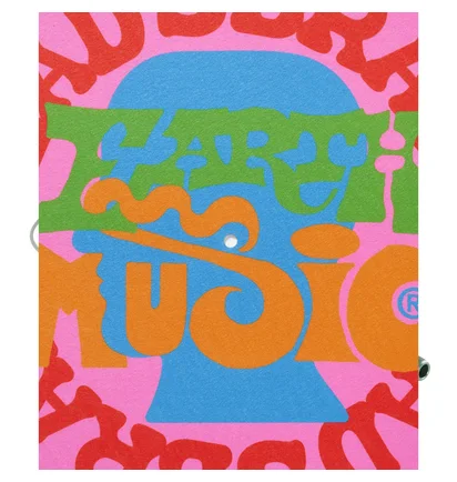 Brain Dead Earth Music Slip Mat (Multi)