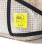 Brain Dead Sherpa Rush Hour Fanny Pack Bag (Cream / Blau)