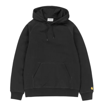 Carhartt WIP Hooded Chase Sweatshirt (Schwarz)