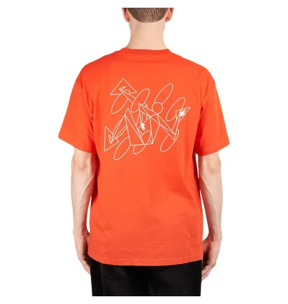 Carhartt WIP x Relevant Parties S/S Rush Hour T-Shirt (Rot / Weiß)