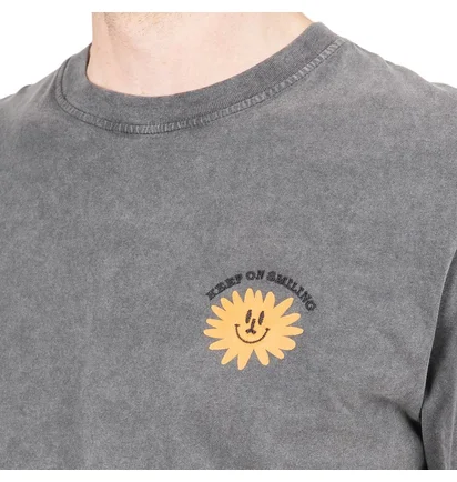 Carne Bollente Keep on Smiling T-Shirt (Anthrazit)