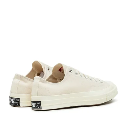 Converse Chuck 70 OX Low (Hellbeige / Schwarz)