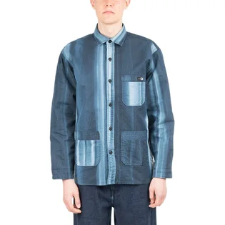 Edwin Major Tie Dye Ripstop Shirt (Blau)