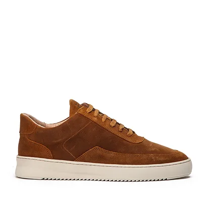 Filling Pieces Low Mondo Ripple Nardo Suede (Braun)