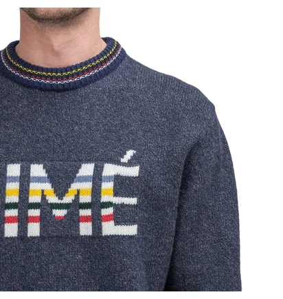 Aimé Leon Dore x Woolrich Hudson Bay Sweater (Navy)