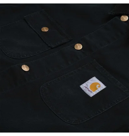 Carhartt WIP Michigan Coat (Vintage Schwarz)