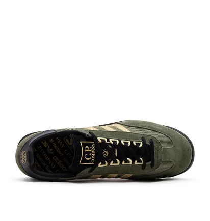 adidas x C.P. Company SL83 SPZL (Grün / Beige)
