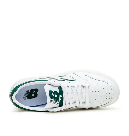 New Balance BB480 LGT (Weiß / Grün)