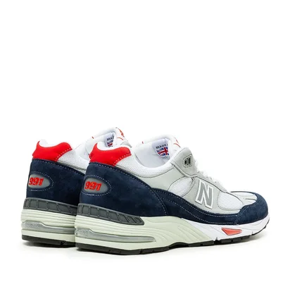 New Balance M991 GWR 'Made in England' (Weiß / Navy / Grau)