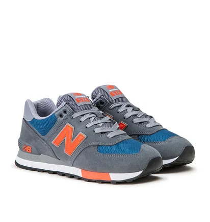New Balance ML574 NFO (Grau / Blau / Rot)