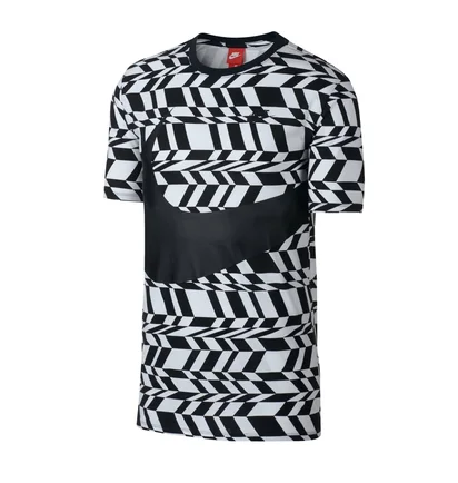Nike Sportswear T-Shirt (Weiß / Schwarz)