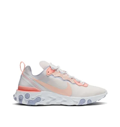 Nike WMNS React Element 55 (Weiß / Rosa)