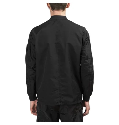 Stone Island David TC Bomber Jacket (Schwarz)