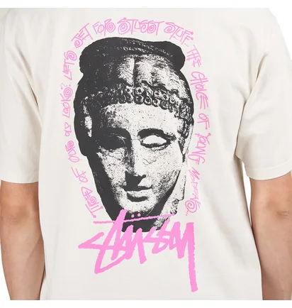 Stüssy Young Moderens Pig. Dyed Tee (Weiss)