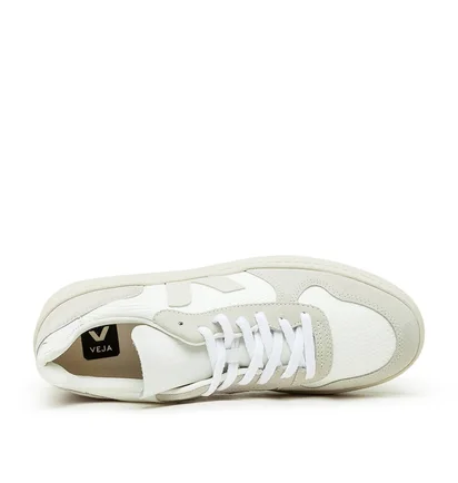 Veja V-10 B-Mesh (Weiß / Natural)