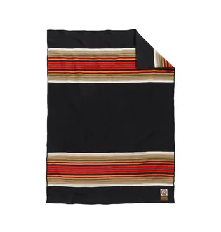 Pendleton Acadia National Park Throw with Carrier (Schwarz / Multi)