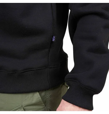 Alpha Industries Crewneck UV (Schwarz)
