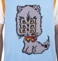 Brain Dead Kitty Cat Sweater Vest (Hellblau)