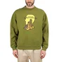 Brain Dead Mount Slime Crewneck (Oliv)
