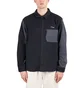 Dime Polar Fleece Button Up Shirt (Schwarz)
