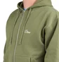 Dime Cursive Zip Hoodie (Grün)