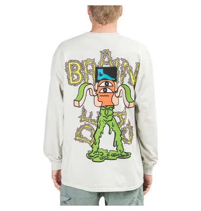 Brain Dead Gooey Longsleeve (Grau)