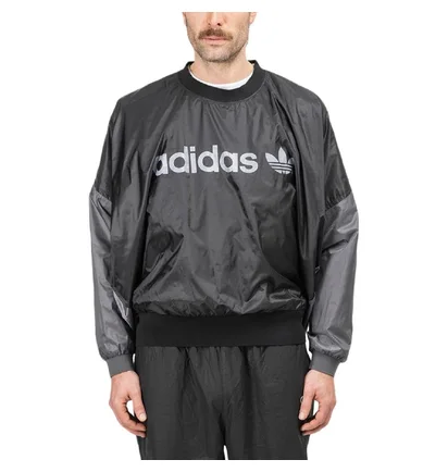 adidas x Human Made Crewneck Top (Schwarz / Grau)