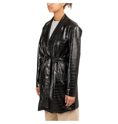 Han Kjobenhavn Wrap Belt Jacket (Schwarz)