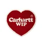 Carhartt WIP Heart Rug (Rot / Weiß)