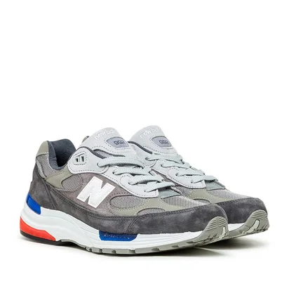 New Balance M992 AG 'Made in USA' (Grau / Blau / Rot)