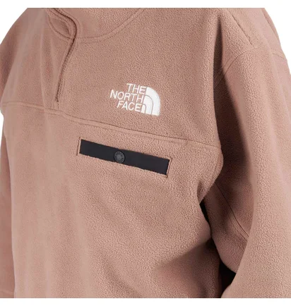The North Face NSE Fleece Anorak Jacke (Braun)