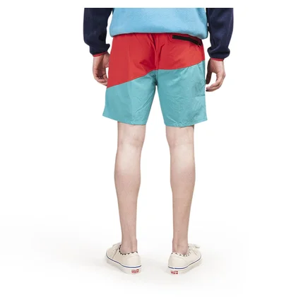 Aimé Leon Dore Color Blocked Hiking Shorts (Rot / Blau)