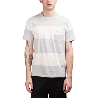 Norse Projects Johannes Block Stripe Tee (Grau)