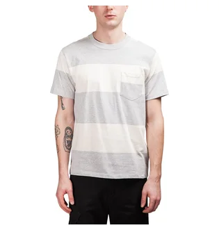 Norse Projects Johannes Block Stripe Tee (Grau)