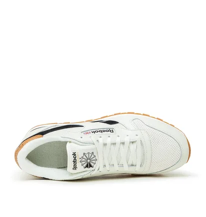 Reebok Classic Leather (Weiß / Schwarz / Braun)