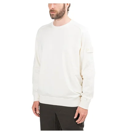Stone Island 'Ghost Piece' Sweatshirt (Weiß)