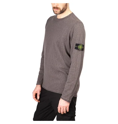 Stone Island Light Crewneck Knit Jumper (Dunkelgrau)
