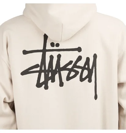 Stüssy Basic Hoodie (Beige)