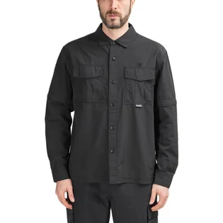 Stüssy Convertible Utility Shirt (Schwarz)