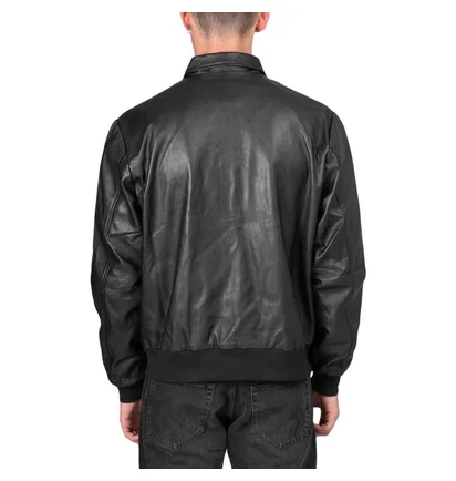 Very Famous Leather Jacket (Schwarz)