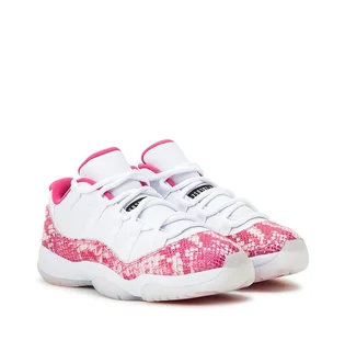 Air Jordan WMNS 11 Retro Low 'Pink Snakeskin' (Weiß / Pink)