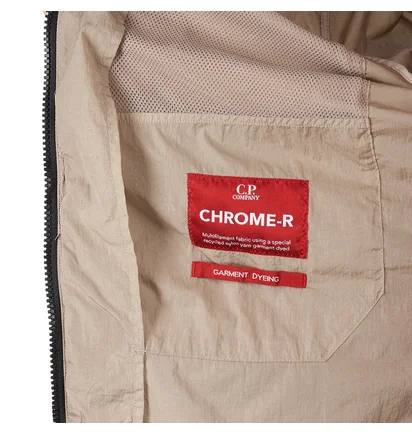 C.P. Company Chrome-R Goggle Overshirt (Beige)