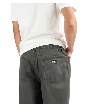 Obey Leah Baggy 5 Pocket Pant (Grau)