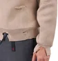 Alpha Industries Distressed Logo Pullover (Beige)
