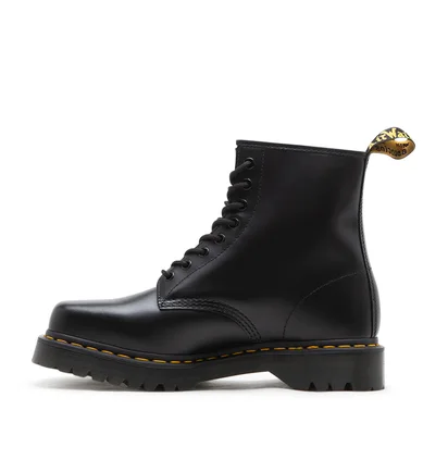 Dr. Martens 1460 Bex Squared Toe Leather Lace Up Boots (Schwarz)
