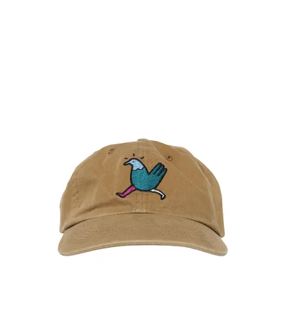Parra Annoyed Chicken 6-Panel Hat (Khaki)