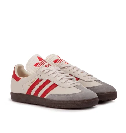 adidas Samba Classic OG (Weiß / Scarlet)