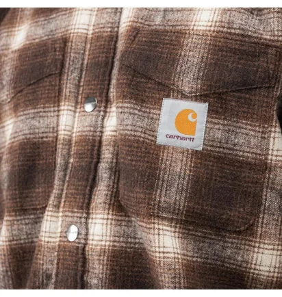 Carhartt WIP Lashley Shirt Jacket (Braun)